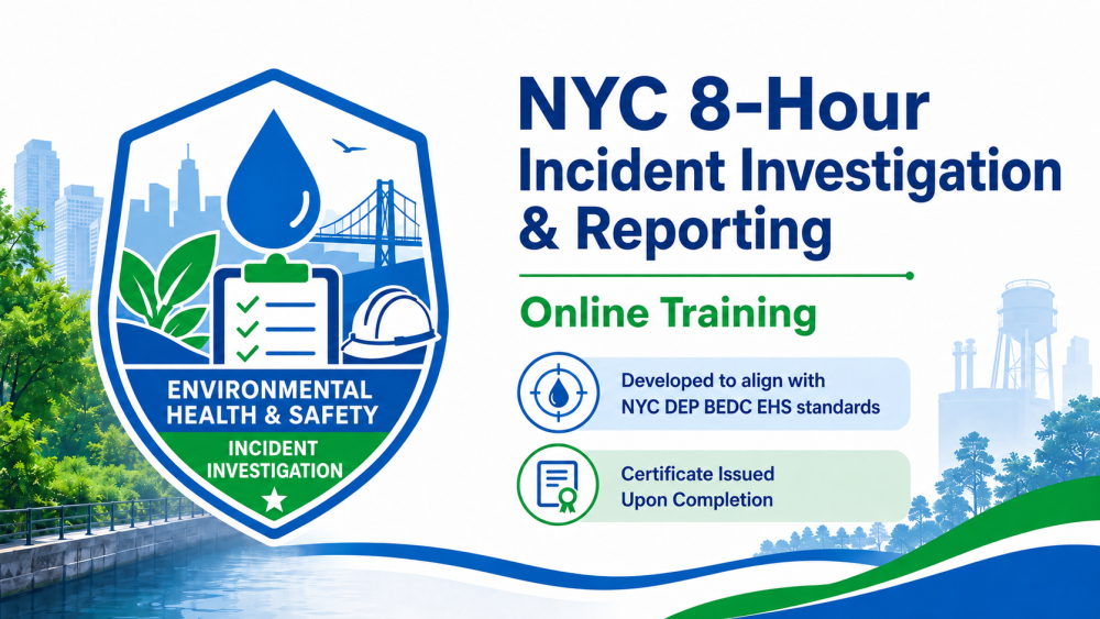 8-Hour NYC DEP Incident Investigation & Reporting Training - Able Safety Consulting